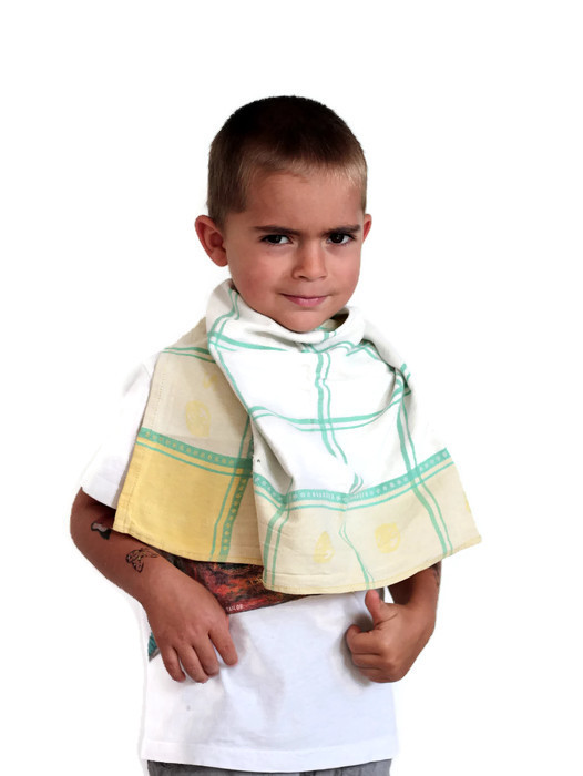 creacoton serviette de table enfant elastique battle (2)